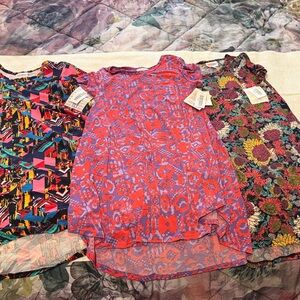 3- Size 10 Scarlett NWT Bright Pink & Purple Patterned Sleeveless Top